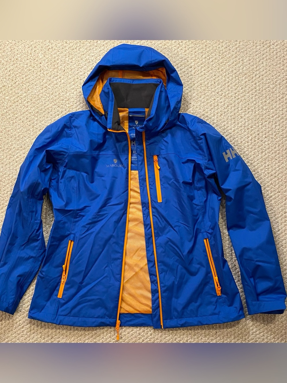 Hello Hansen Seabourn Alaska XL Womens Waterproof Hooded Jacket